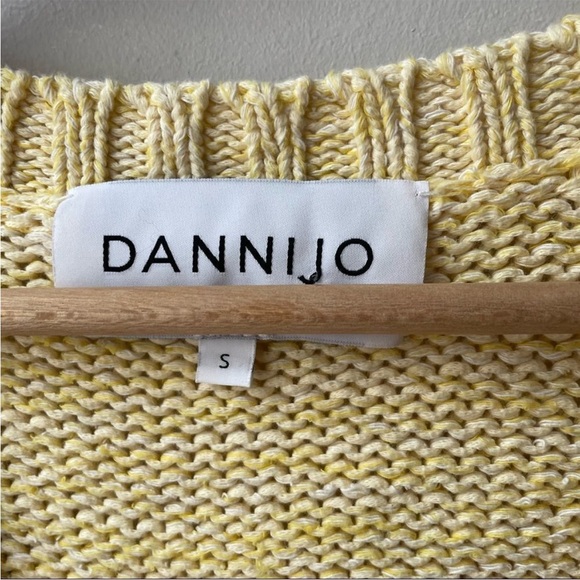 Dannijo Cropped Cardigan With Pearl Buttons - Picture 3 of 4